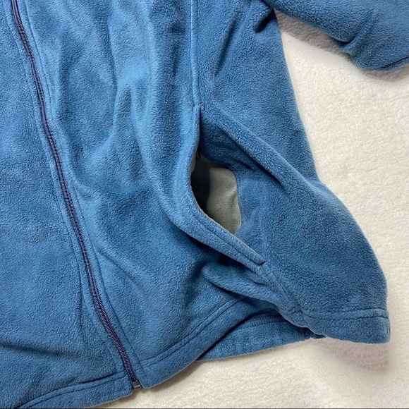 Reel Legends Fleece Jacket Blue XL Full Zip - Picture 4 of 6